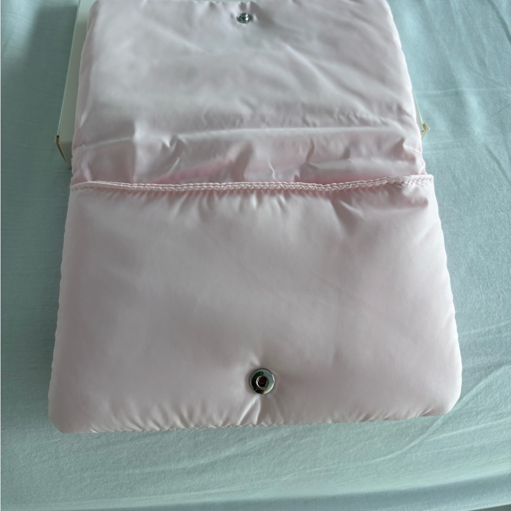 Dior Soft Pink Satin Clutch - Picture 2 of 3